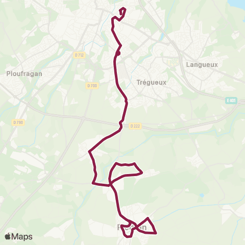 TUB Racine - Plédran map