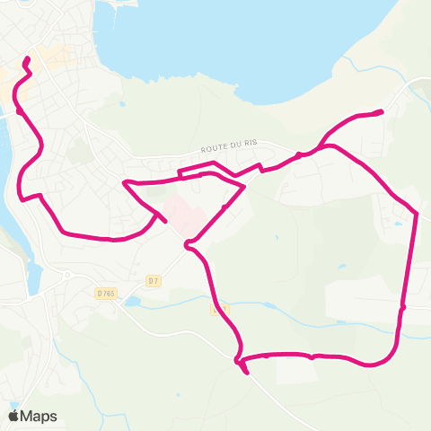 TUD'bus Le Dreverz map