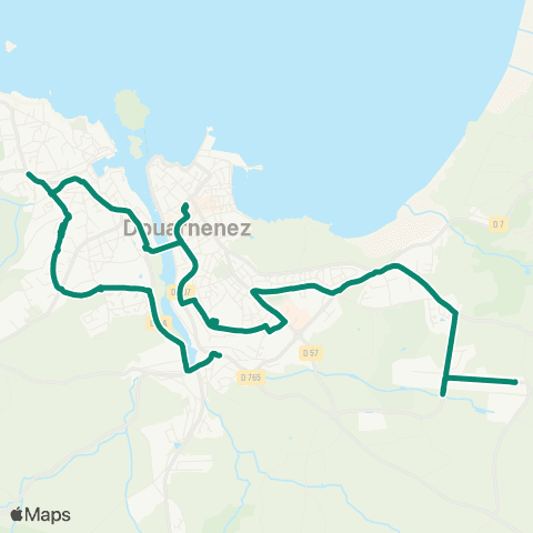 TUD'bus Lannugat map