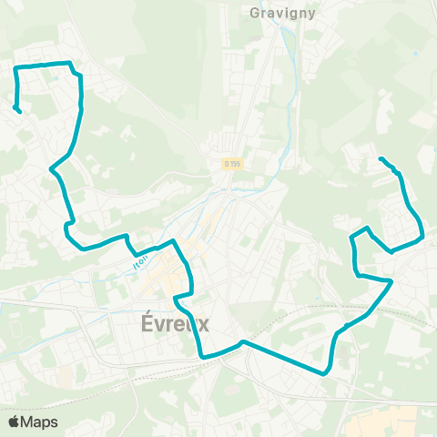 Transurbain Nétreville > Centre-ville map