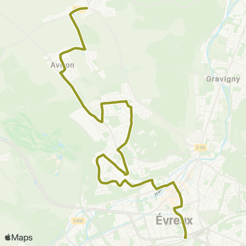 Transurbain Saint-Michel > Centre-ville map