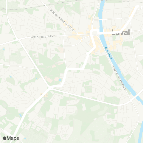 TUL Navette Gare sncf > ESAT map