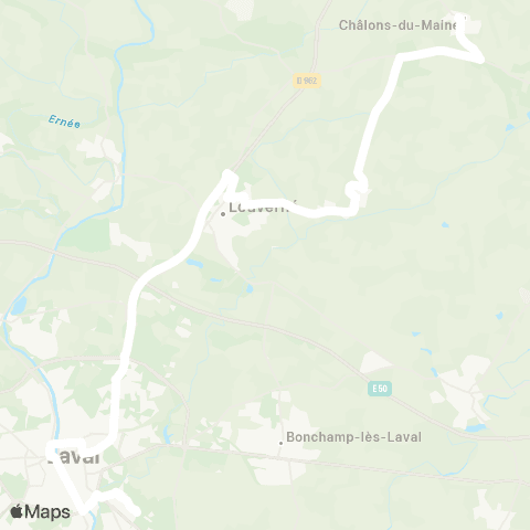 TUL Ligne Zone 3 map