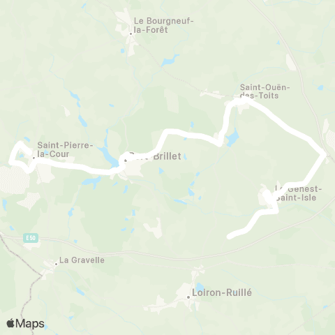 TUL Ligne Zone 7 map