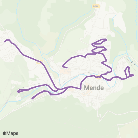 Max Mande Mobilités Le samedi map
