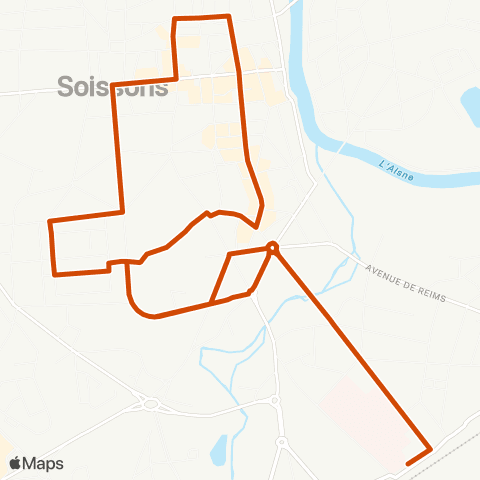 TUS Cœur de ville map