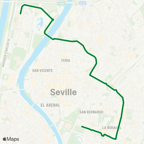TUSSAM Circular Exterior 2 map