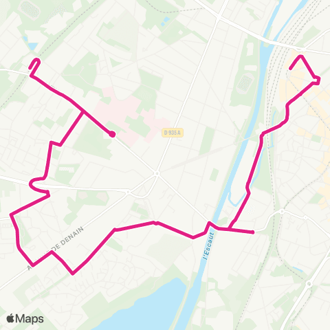 Transvilles Navette Centre Ville Cordon 2 map