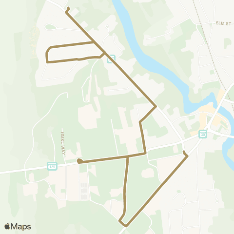 Tri-Valley Transit College map