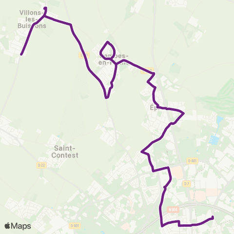 Twisto Villons Coopérative - Caen Cité U Lebisey map
