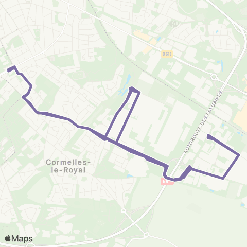 Twisto Caen Poincaré - Mondeville Lumière map