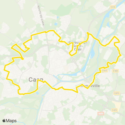 Twisto Hérouville Saint-Clair map