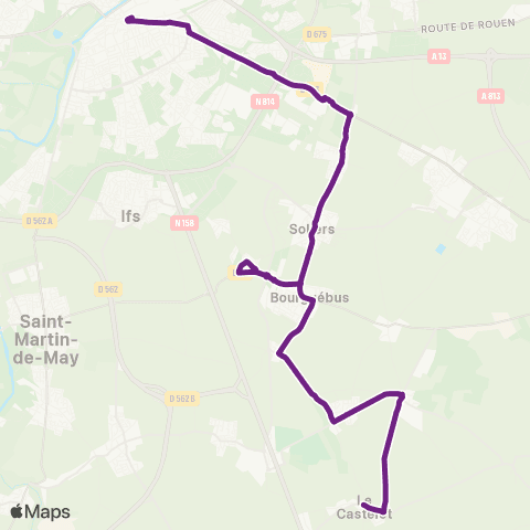 Twisto Caen Aviation - Soliers / Grentheville / St Aignan map