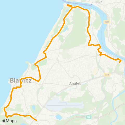 Txik Txak Gare de Biarritz - Bayonne Pl. des Basques map