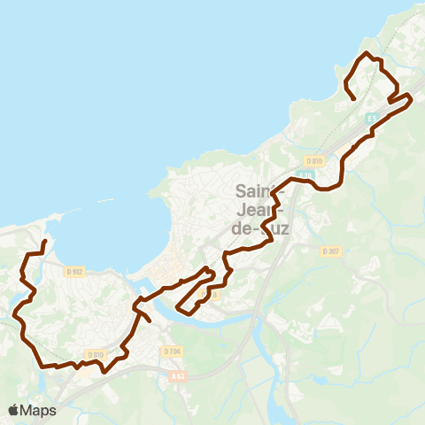 Txik Txak St-Jean-de-Luz Lafitenea - Ciboure Port de Zokoa map
