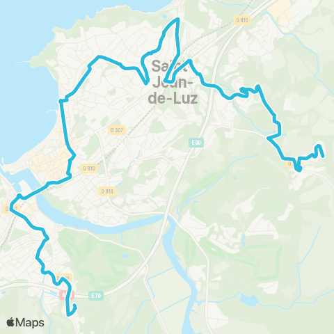 Txik Txak St-Jean-de-Luz Alturan - Ciboure Zaldi Xurito map