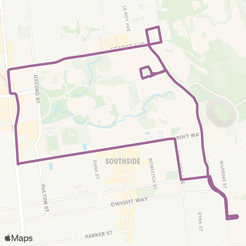 Bear Transit NSN map