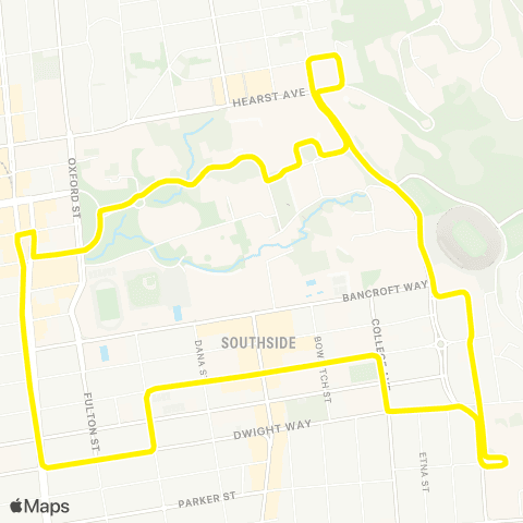 Bear Transit NSS map
