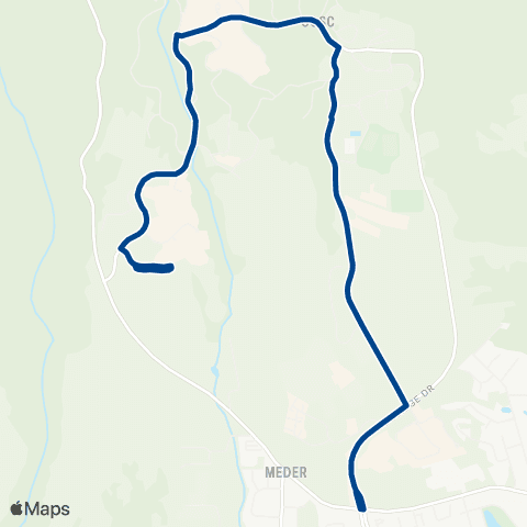 UCSC TAPS Night Upper Campus map