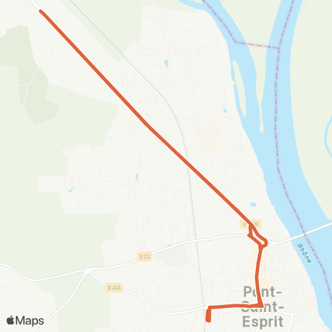 UGGO Mobilités Gallier - Gare/PEM map
