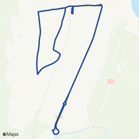 UGGO Mobilités ZA Porte Sud - Gare/PEM map