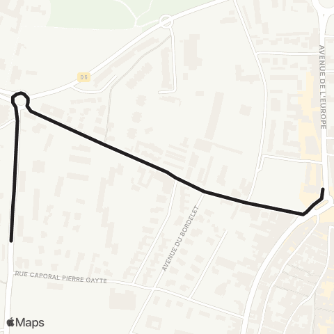 UGGO Mobilités Navette Bagnols sur Ceze map