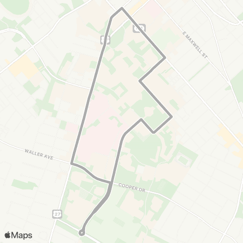 University of Kentucky  map