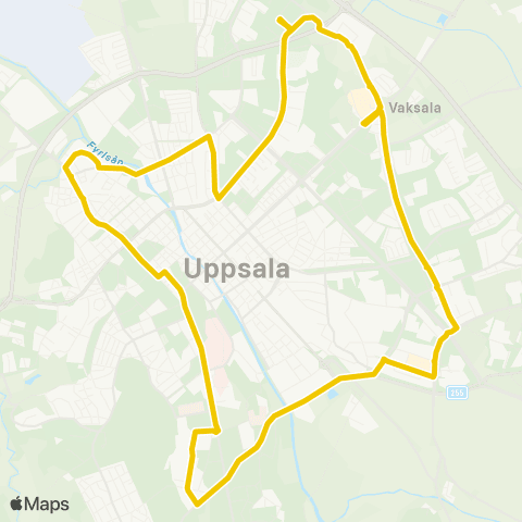 UL Uppsala Gränbystaden—Uppsala Gränbystaden map