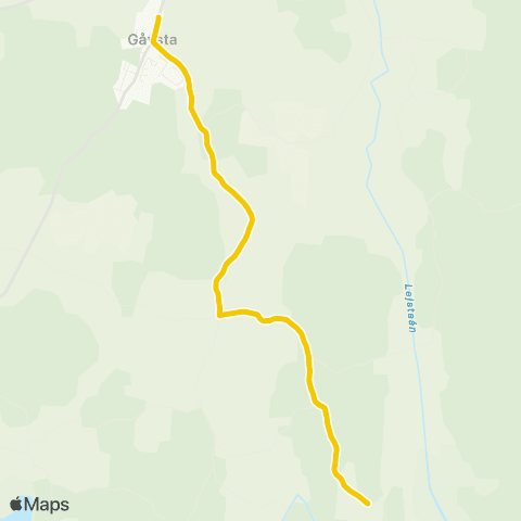 UL Gåvsta Skola—Ryssbol map