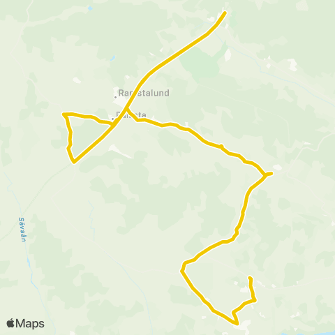 UL Ramsta Skola—Västeråkers Kyrka map