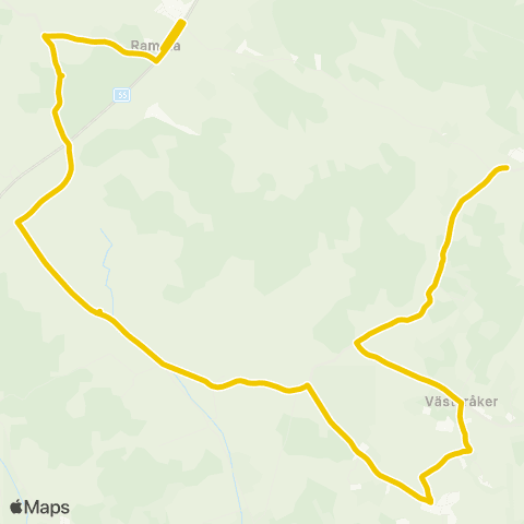 UL Ubby Vägskäl—Ramsta Skola map
