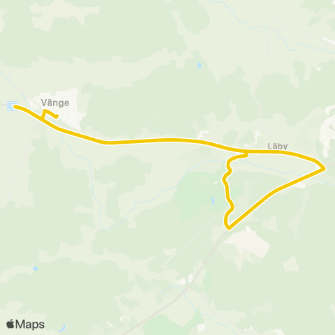 UL Vänge Skola—Ekeby (848) map