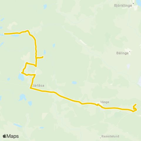 UL Järlåsa Skola—Kättböle map