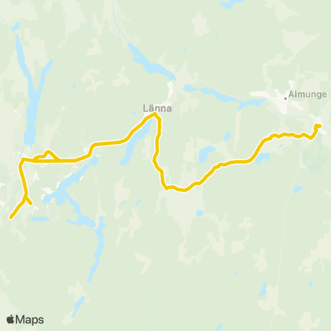 UL Almunge Skola—Marielund Sågen map