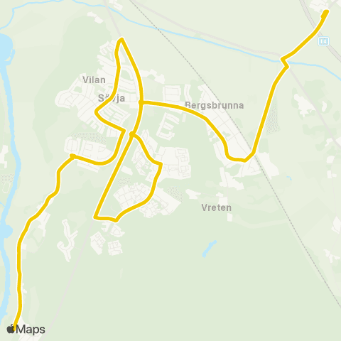 UL Danmarks Skola—Uppsala Kuggebro map