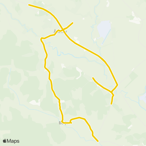 UL Åkerby Bygdegård—Börje Skola map