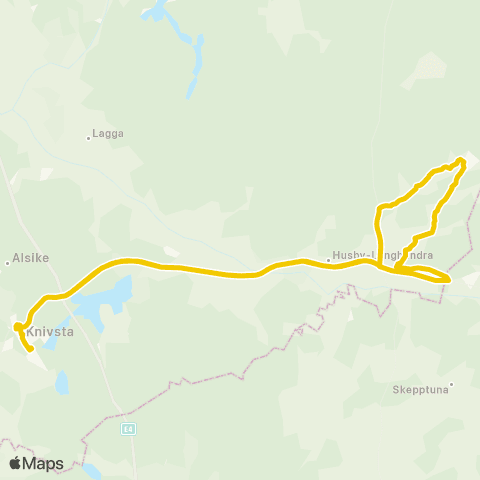 UL Långhundra Skola—Hagsta map