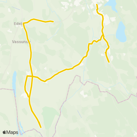 UL Knivsta Thunmanskolan—Vickeby Vägskäl map