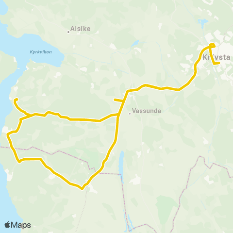 UL Knivsta Centralvägen—Vickeby Vägskäl map