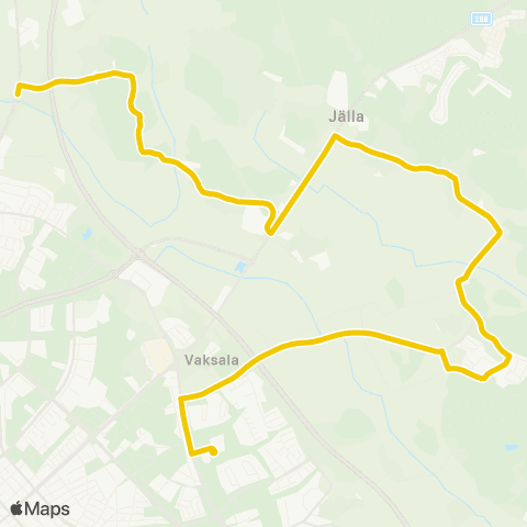 UL Uppsala Palmbladskolan—Jälla map