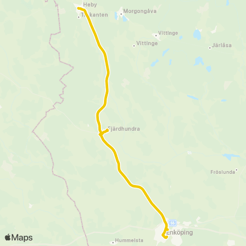 UL Heby Station—Gustav Adolfs Plan map