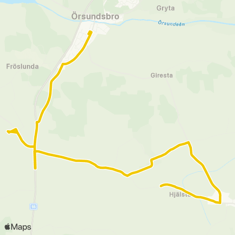 UL Tuna 2 (Hjälsta)—Örsundsbro Skola map