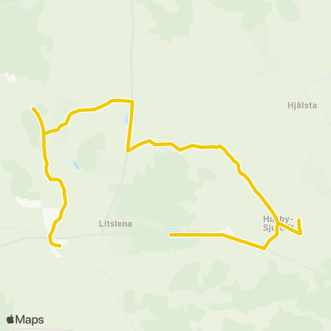 UL Skolstaskolan—Ekolsund Hammarsgårdsvägen map