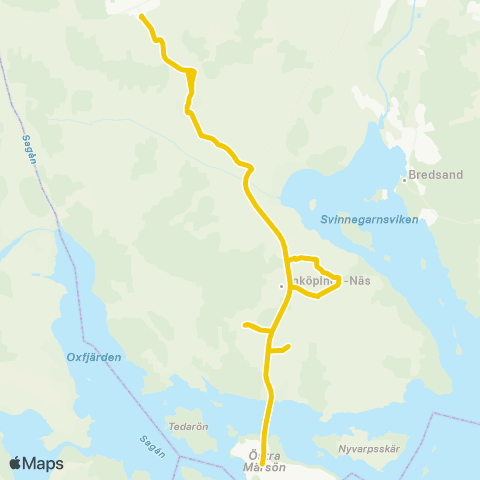 UL Hummelsta Skola—Märsön map