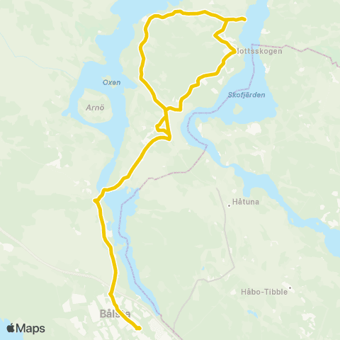 UL Bålsta Station—Bålsta Station map