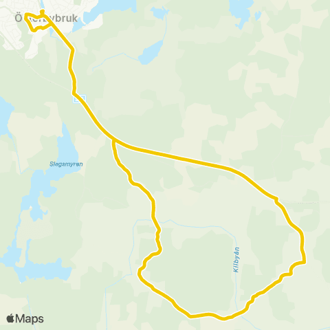 UL Österbybruk Bussterminal—Österbybruk Bussterminal map