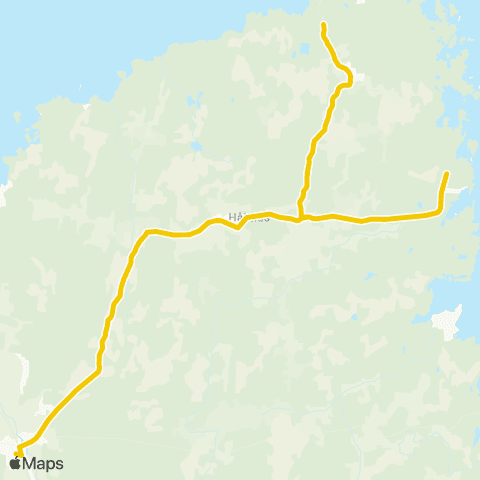 UL Hållnäs Skola—Romsmarens Vägskäl map