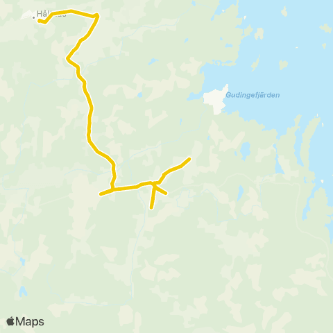 UL Hållnäs Skola—Vavdstorpen map