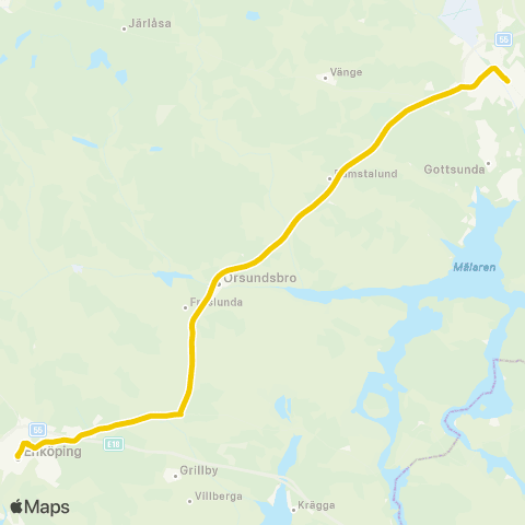 UL Uppsala Centralstationen—Gustav Adolfs Plan map