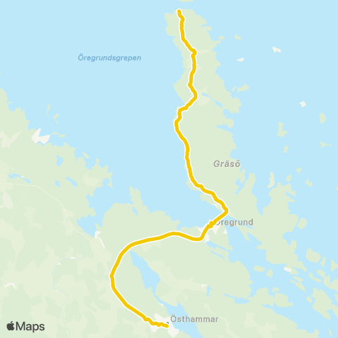 UL Östhammar Frösåkersskolan—Post-Albert map